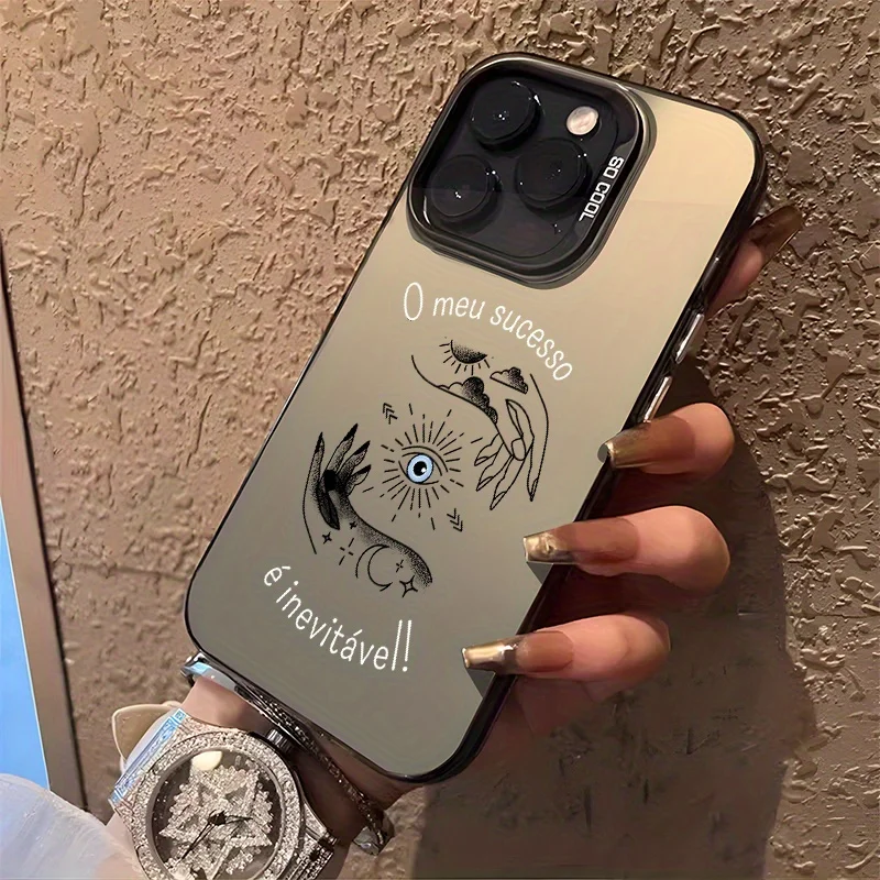 Чехол для iPhone от 17 до 11 Pro Max Plus с дизайном Mystery Turkish Eye