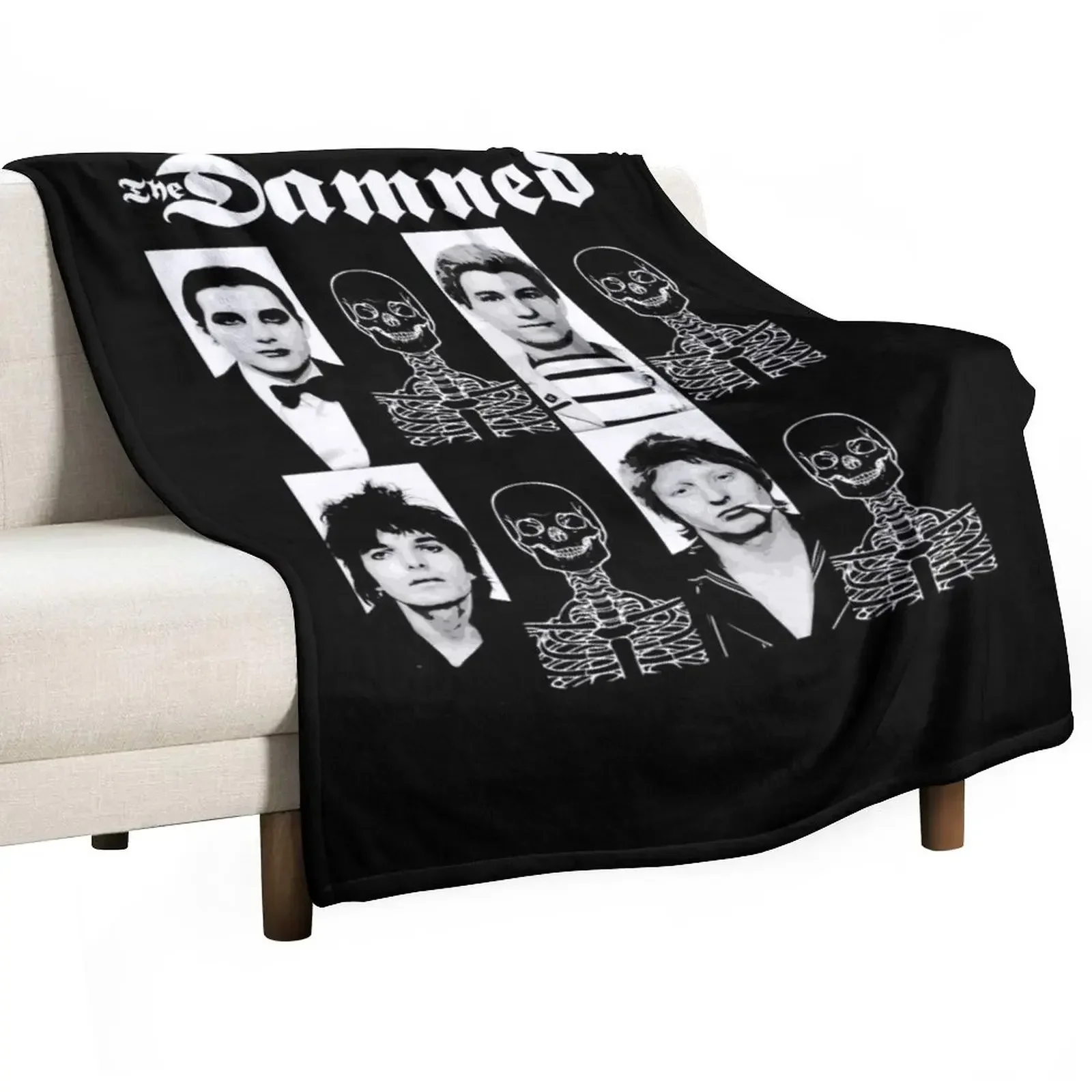 

The Damned Throw Blanket Fluffy Shaggy Furry Blankets