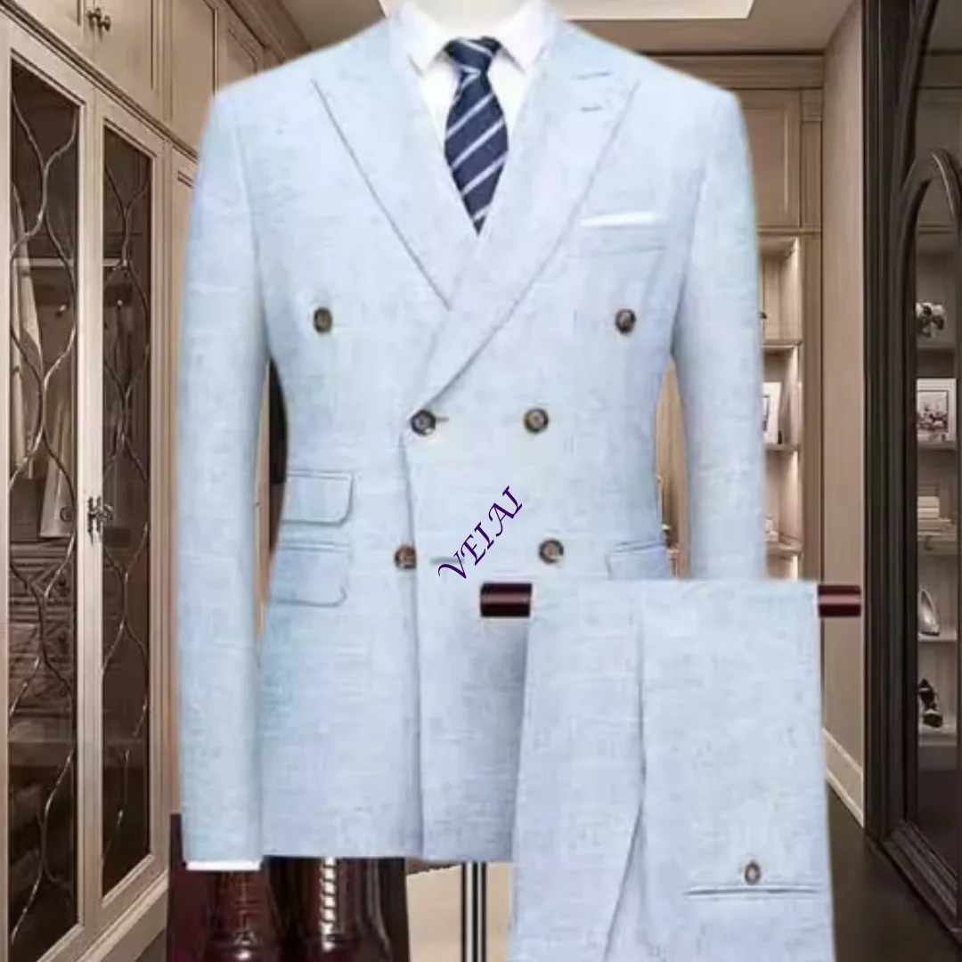 

CustomizedFormal Men's Suit Set For Wedding Dress Classic Autumn Winter Suit Jacket Pants For Business Men Groomsmen Office Suit