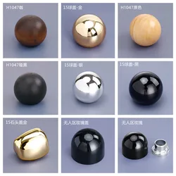 Perfume Bottle Caps Various Colours Ball Caps Goldstone Head Caps Multi-style Push Perfume Glass Bottle Cap Bottle lid