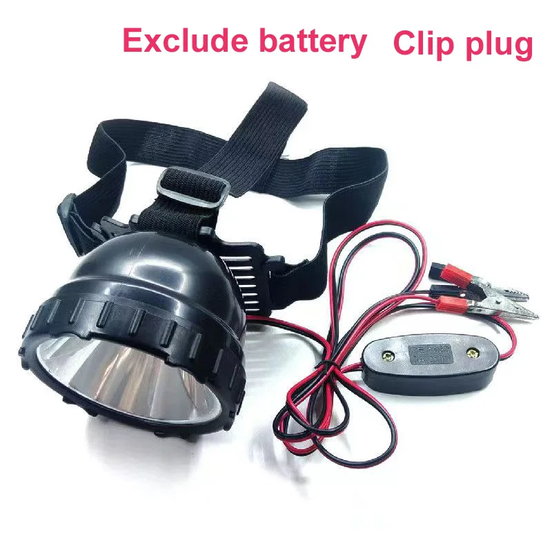 10W Led Miner split charge glare Fish Lamp professional outdoor waterproof Super Power bright headlamp 7008 Portable headlight