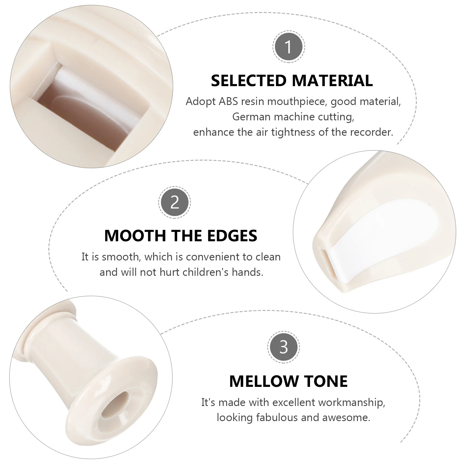 

1Set Children Clarinet 8-Hole Plastic Clarinet Beginner Student Practice Wind Instrument Kids Music Education Instrument