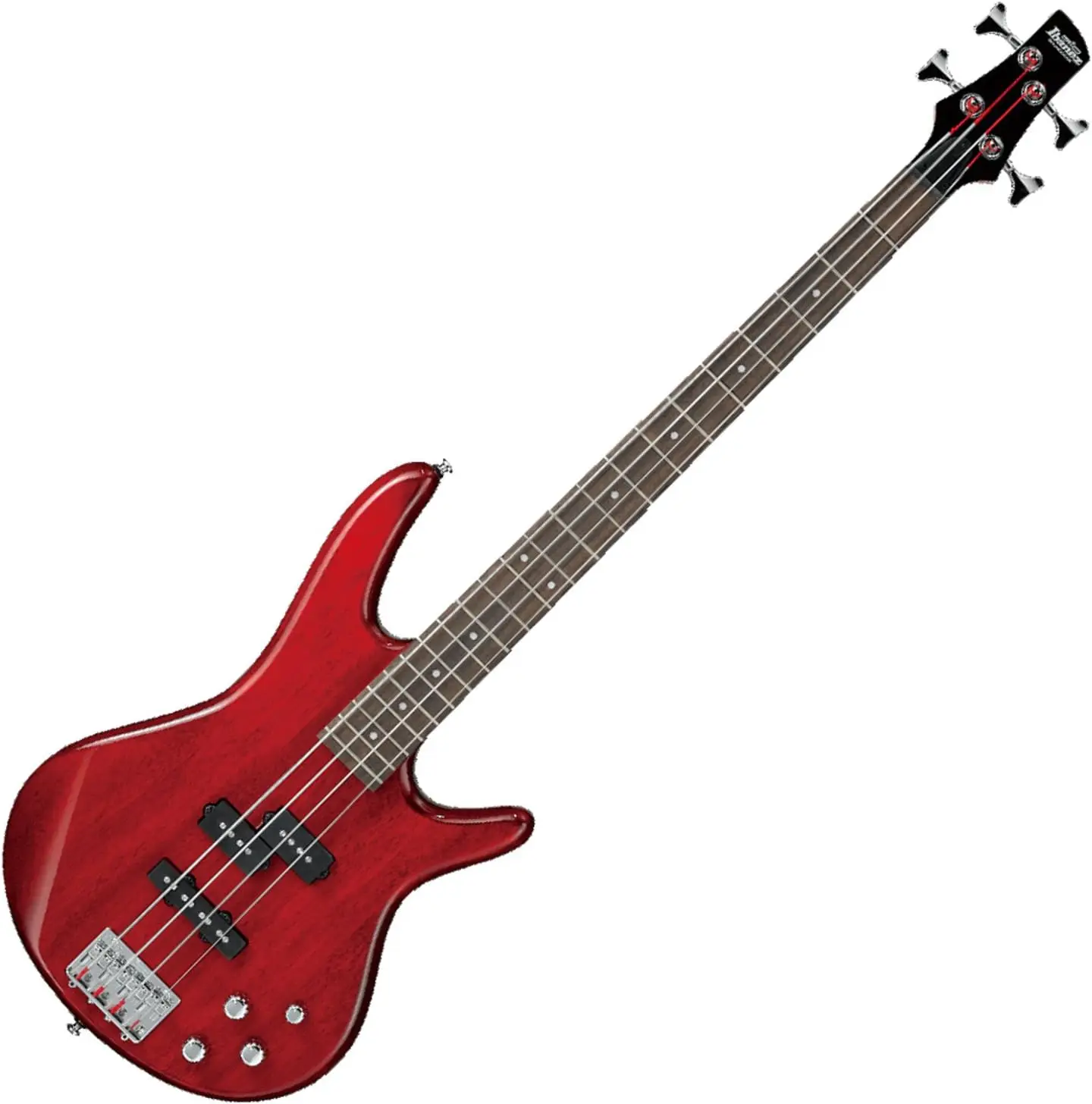 GSR200 TR Transparent Red 4-String Electric Bass Guitar