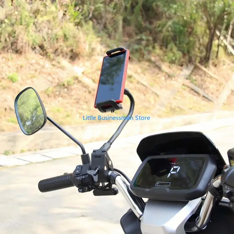 Heimtrainer Schwanenhals Telefon Halterung Rotierenden Telefon Halter Halterung Klemme Halter M76A – Detail 9