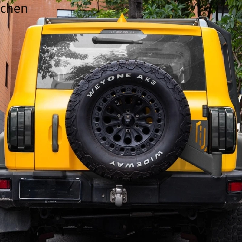 

HXL Blackened Tail Light Cover Protective Shell Rear Fog Light Guard Frame Brake Light Modification Accessories