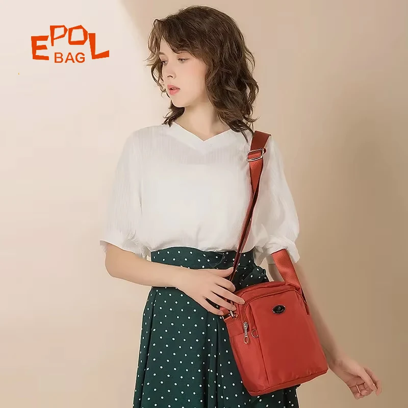 

EPOL Casual Women's Crossbody Bag Oxford Cloth Lightweight Shoulder Bags Canvas Wear-resistant Handbags 2786-06
