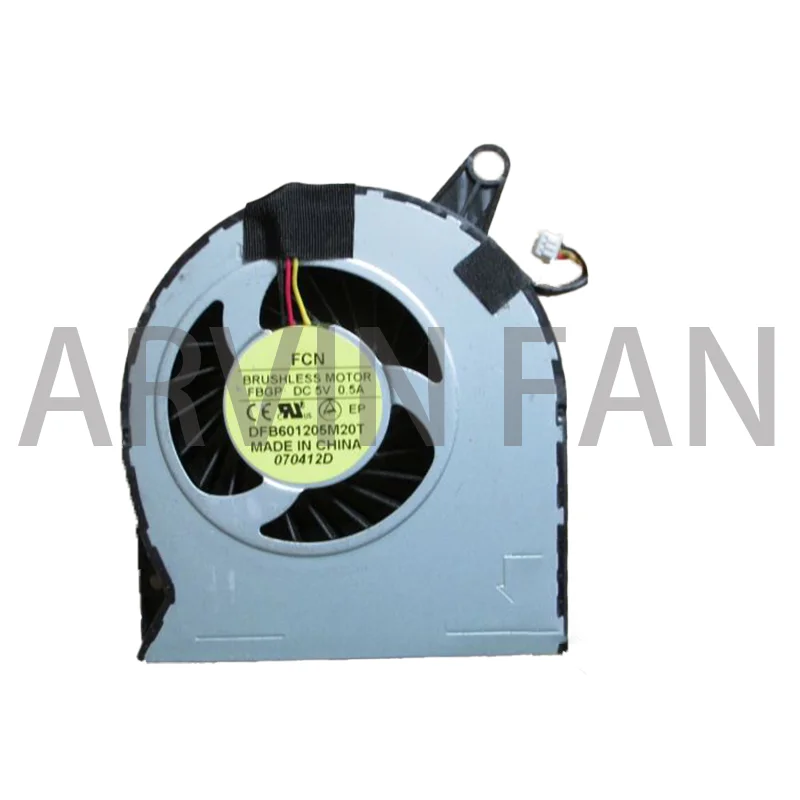 Ventilador de refrigeração do processador portátil original, apto para V3, V3-731, V3-731G, V3-771, V3-771G, ventilador de notebook, KSB06105HA, DFB601205M20T, FBGP