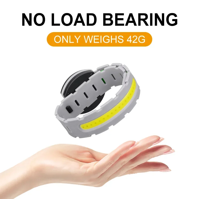 USB Rechargeable COB LED Armband Light 400mAh 3 Modes Night Running Sport Warning Arm Leg Light IPX4 Waterproof