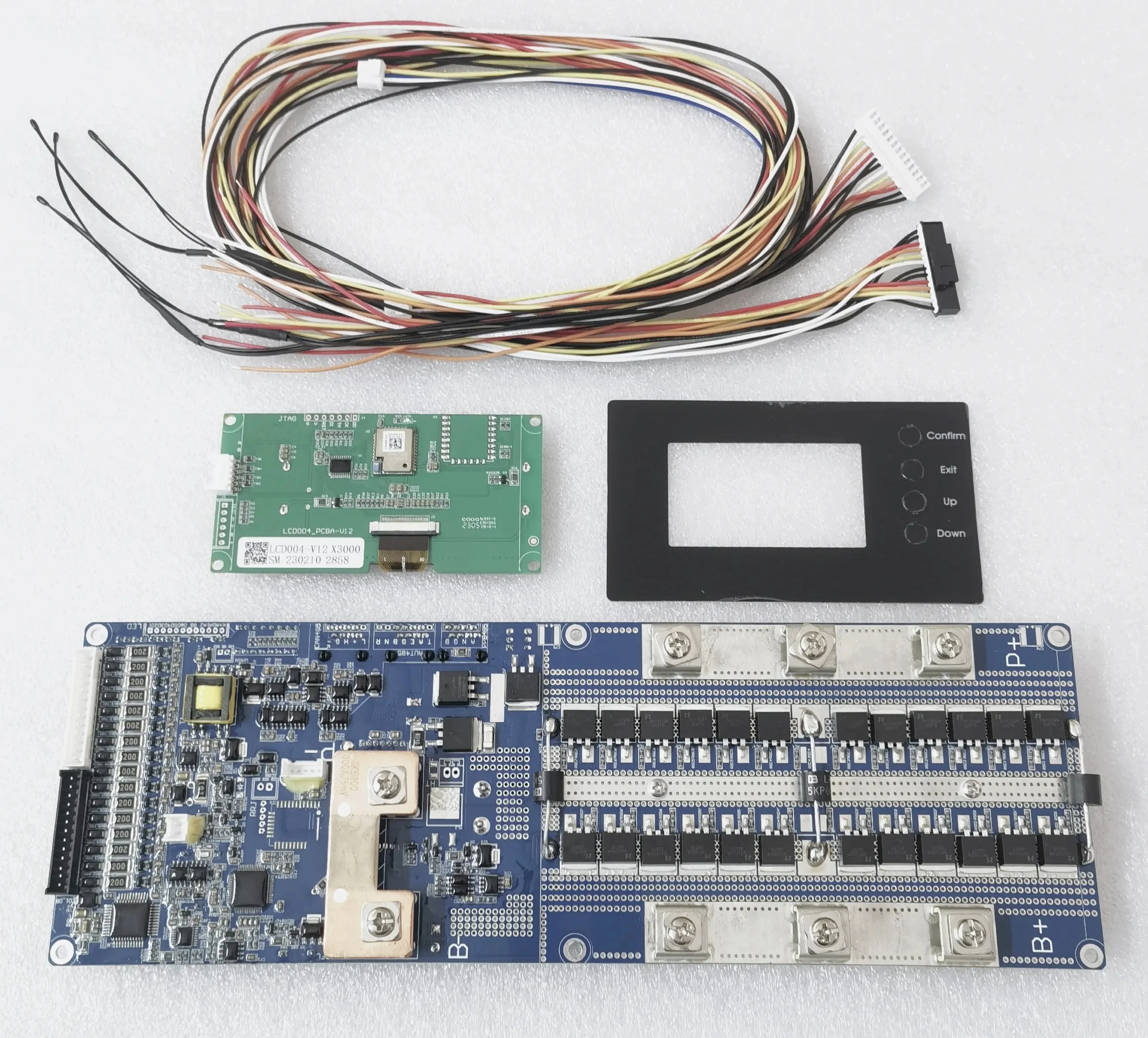 Seplos Smart BMS 13S 14S 15S 16S 100A 150A 200A 48V CAN/RS485 Board Bluetooth LiFePO4 Battery Communicate to Inverter 2.0ver 10E