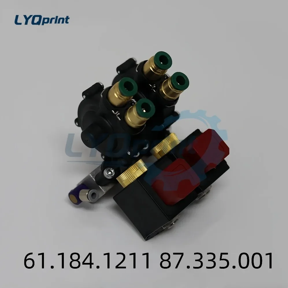 Heidelberg Printing Machinery Parts Cleaning Solenoid Valve 61.184.1211 87.335.001