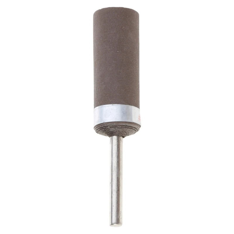 3mm lixa haste polimento cilindro lixa hastes moagem para cabeça grão 180 a