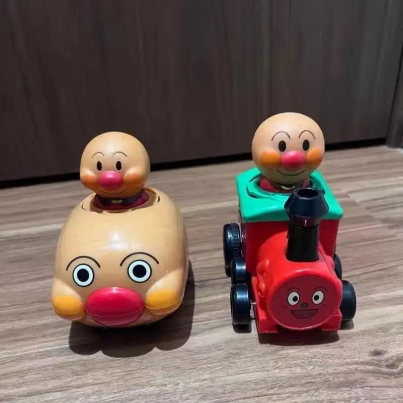 Coche de Juguete Transformable Anpanman de Bandai - Vehículo de Dibujos Animados de Cuerda para Niños, Regalo de Cumpleaños, en Stock