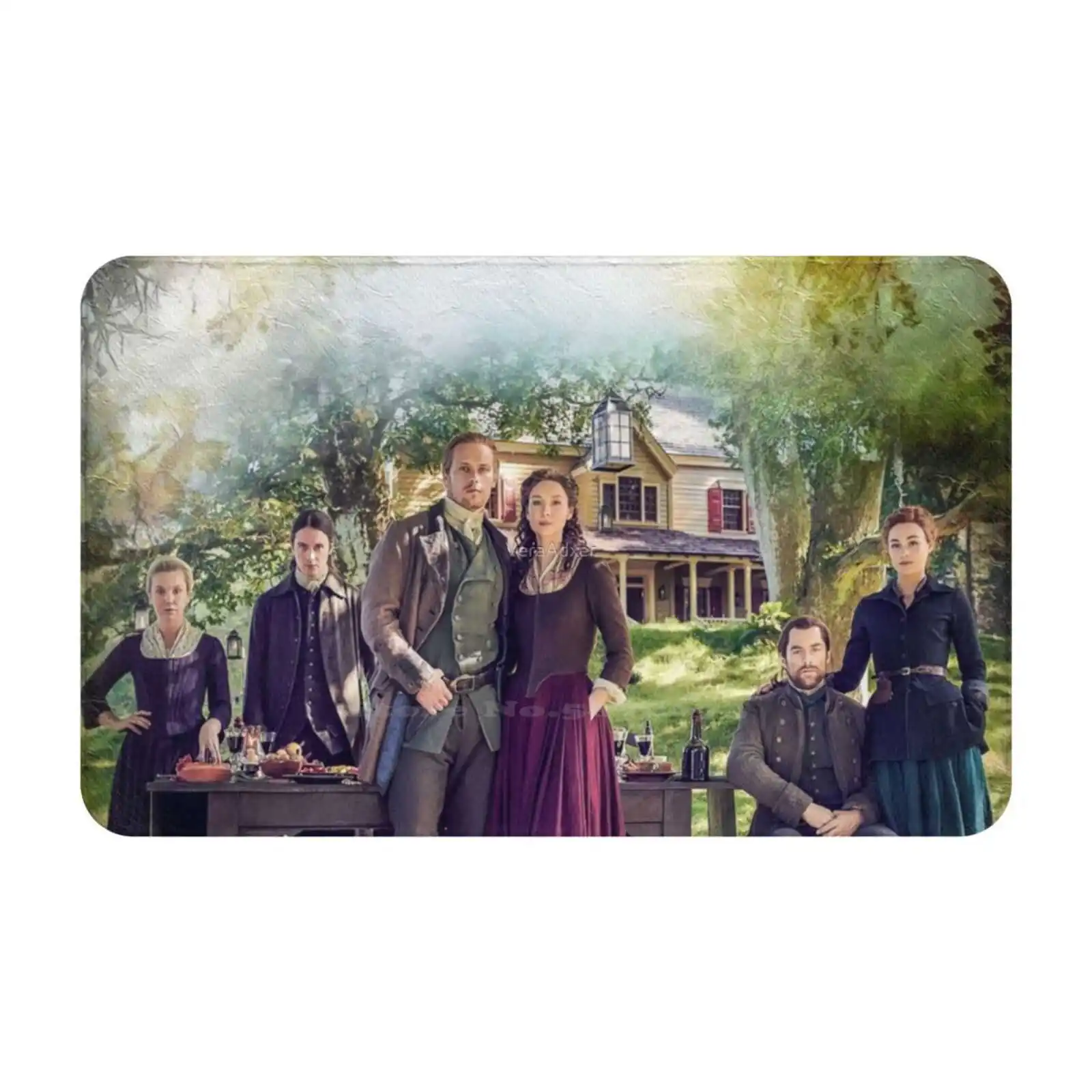 Vera Adxer Art Soft Cushion Car Home Carpet Door Mat