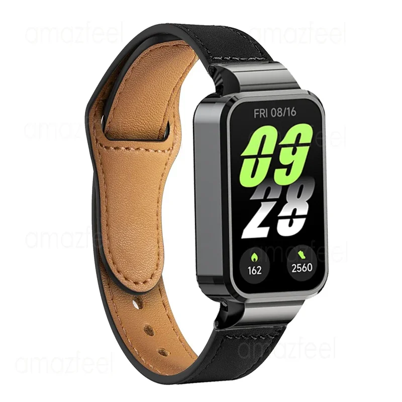Correa de reloj para Redmi Smart Band 3, funda protectora para Xiaomi Smart Band 9, pulsera activa, cinturón, funda protectora de Metal