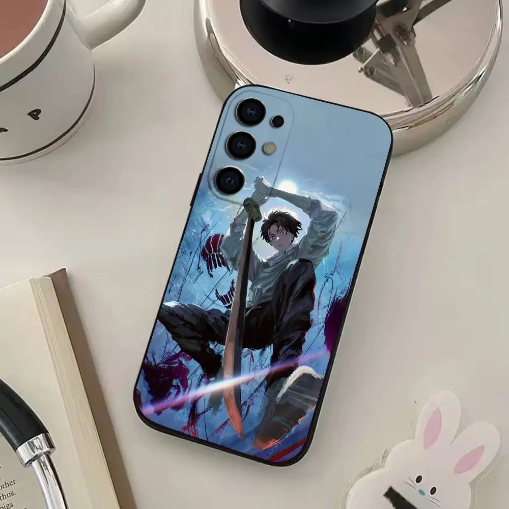 O-Okkotsu Yuta j-jujutsu k-kaisen funda de teléfono para Samsung S25,S24,S21,S22,S23,S30,Ultra,S20,Plus,Fe,Lite,Otros funda negra suave