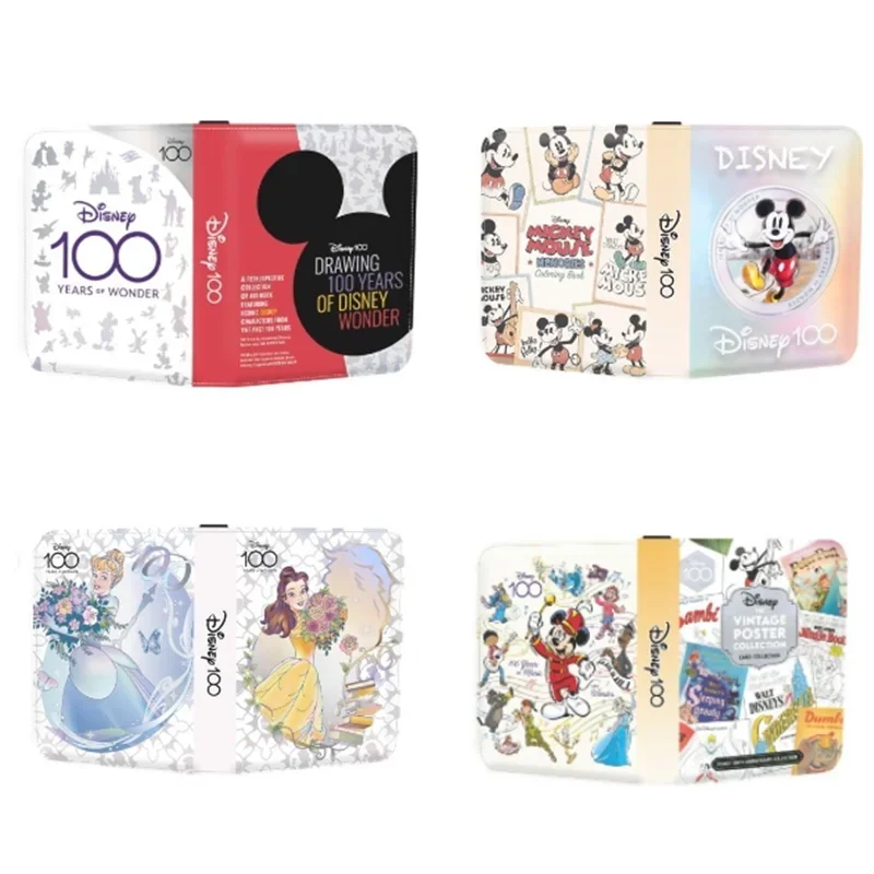 

Disney Card Binder Book Collection Cards Holder Anime Card Album with 50 inner Pages Zipper Hold Up to 900 Cards Kids toy Gift