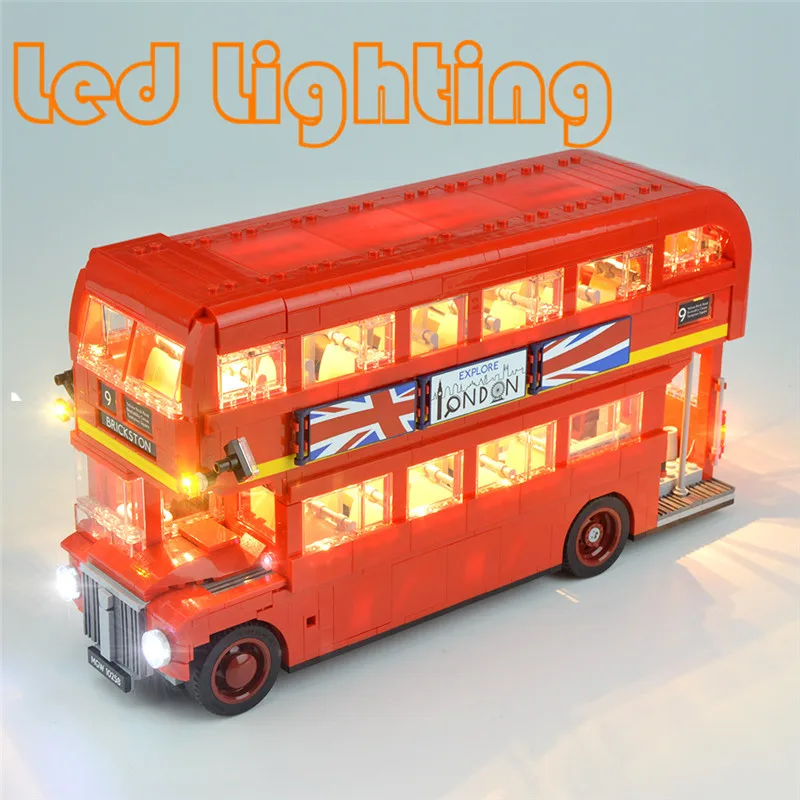 

Traffic Lighting Set For 10258 London Bus Creator Expert Not Include Building Block (Only Led Light Kit)