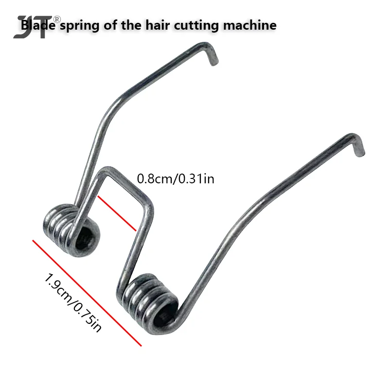 1pc Wire Trimmer Blade Spring Double Torsion Spring Universal Electric Hair Clipper Replacement Spring Steel Barber Spring