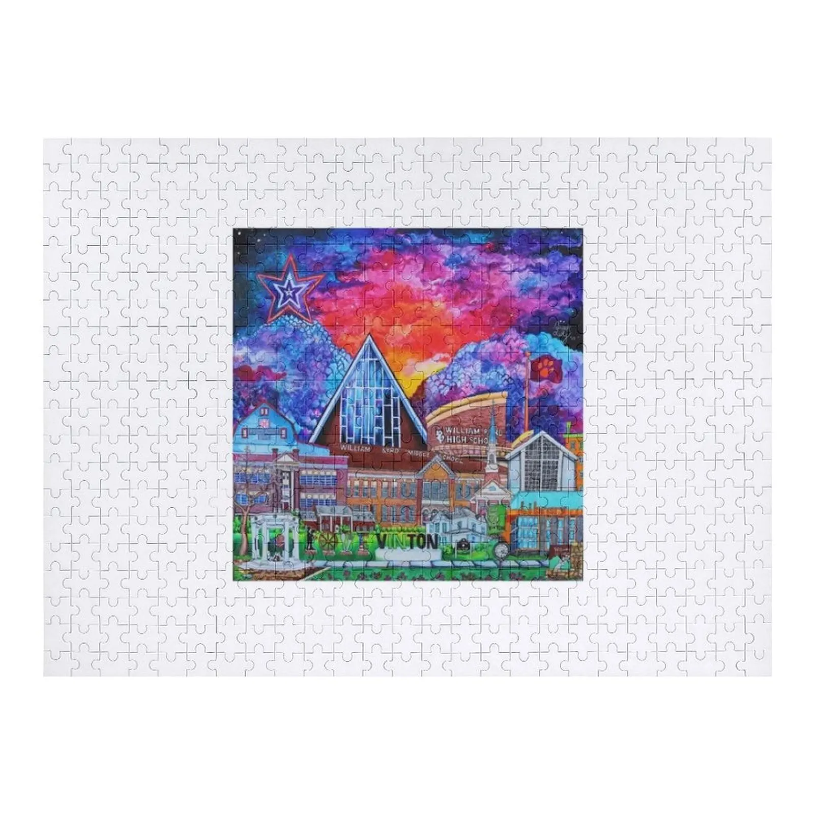 

Пазл с принтом Vinton, индивидуальные игрушки для детей, индивидуальное имя, дерево, персонализированный детский предмет, головоломка