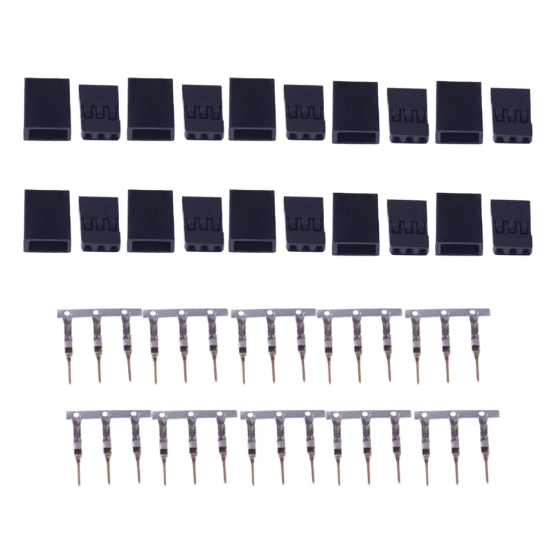 for Futaba Servo Connectors Plugs for Quadcopter Battery Lock and Pin Set