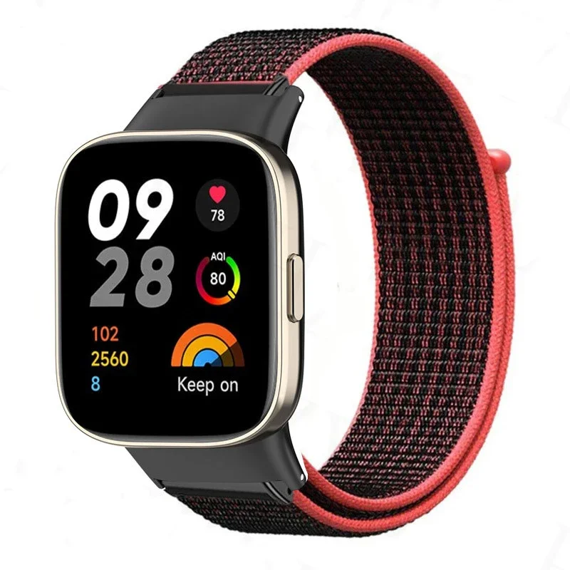 Modieuze Nylon Lus Voor Xiaomi Redmi Horloge 3 Actieve Sport Vrouwen Mannen Polsband Lus Voor Mi Watch Lite Redmi Horloge 2