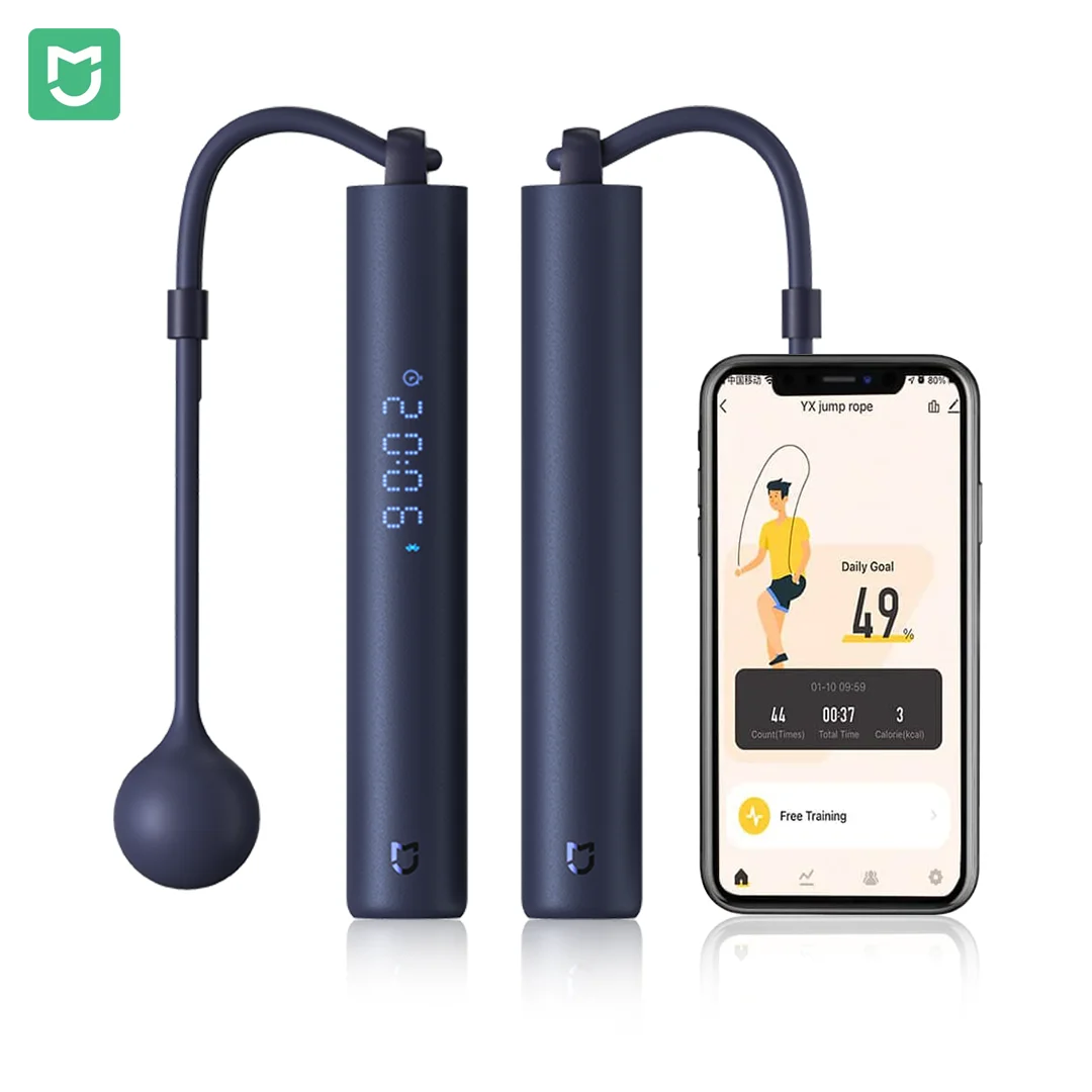 Mijia Smart Skipping Jump Rope Digital Counter with App Adjustable Calorie Calculation Sport Fitness Exercise Lose Weight