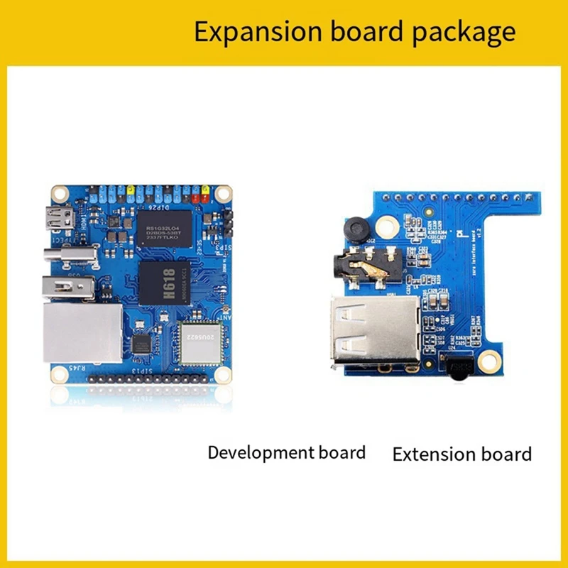Super Sale Orange Pi Zero 3 Development Board+Expansion Board LPDDR4 Allwinner H618 4-Core 64 Bit WiFi 5.0/Bluetooth 5.0 2G US