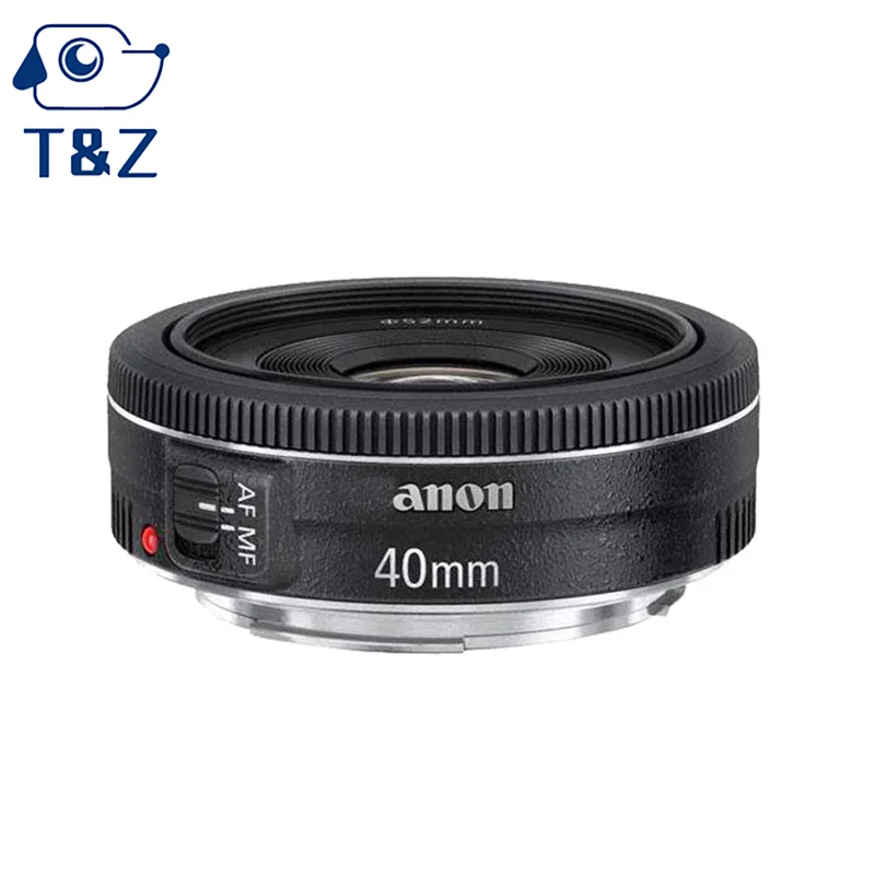 New Original EF40mm F2.8 STM Lens For For Canon 200D II 100D Ef40 Standard Prime Biscuit Portrait  Lens