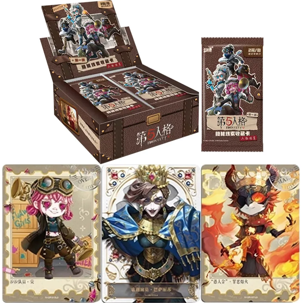 

KAYOU Identity Ⅴ Cards Hidden Clues Pack Personality File Anime Figure Collection Cards Games Toys Gifts