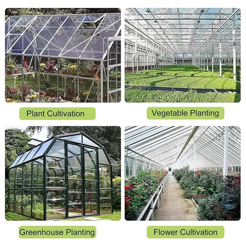ABMH-Solar Powered For Greenhouse Auto Roof Vent Opener-Automatic Window Ventilation System 2PCS Heat Sensing Kit