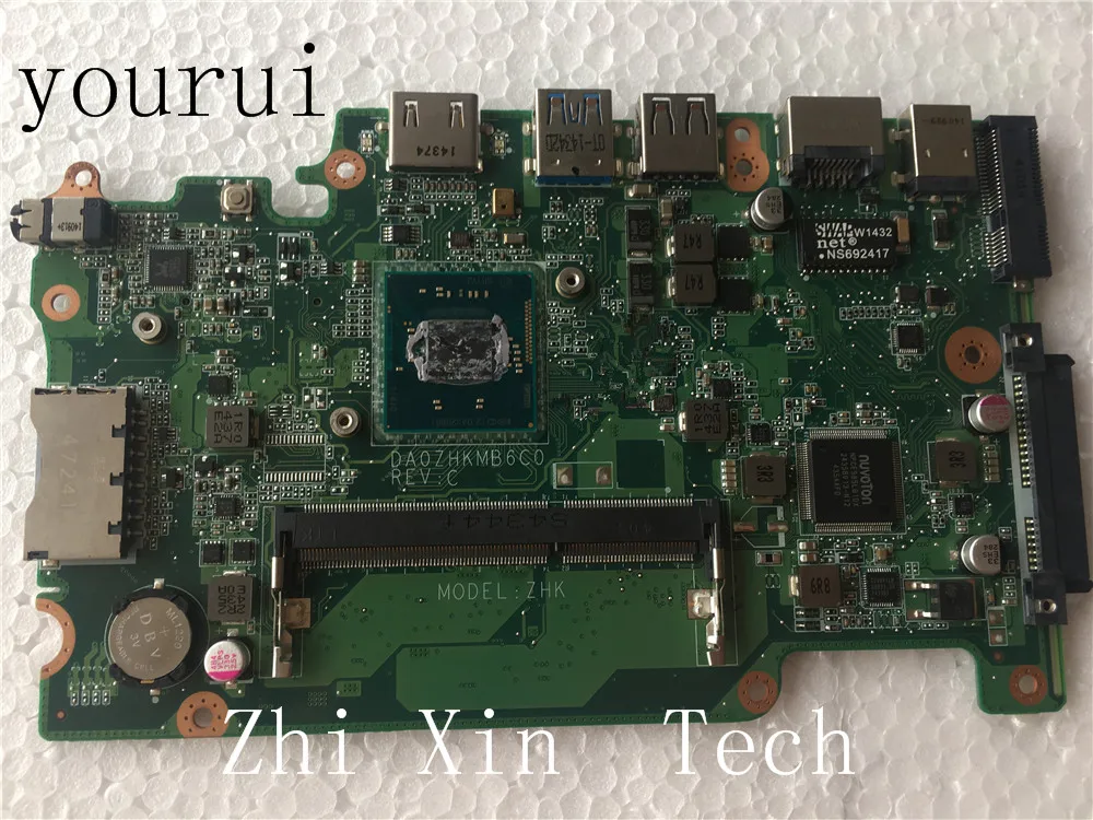 

yourui For Acer E3-112 ES1-111 V3-112P Laptop Motherboard With N2840 NB.MRK11.001 NBMRK11001 DA0ZHKMB6C0 100%Tested