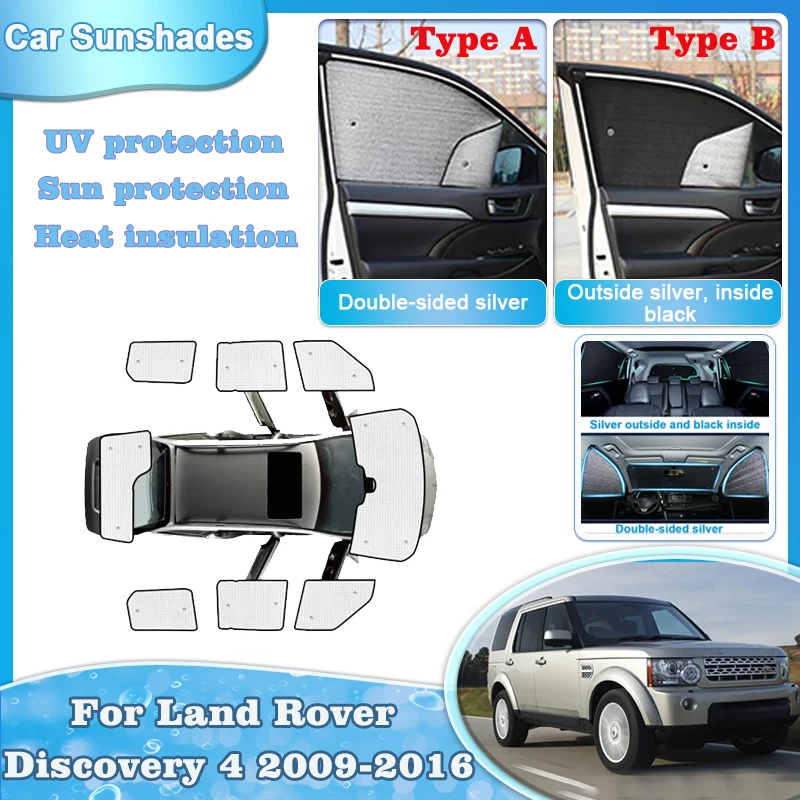 

Автомобильный солнцезащитный козырек для Land Rover Discovery 4, аксессуары LR4 2009-2016, защитный чехол от ультрафиолета, солнцезащитный козырек, лобовое стекло, шторка для окна, инструменты