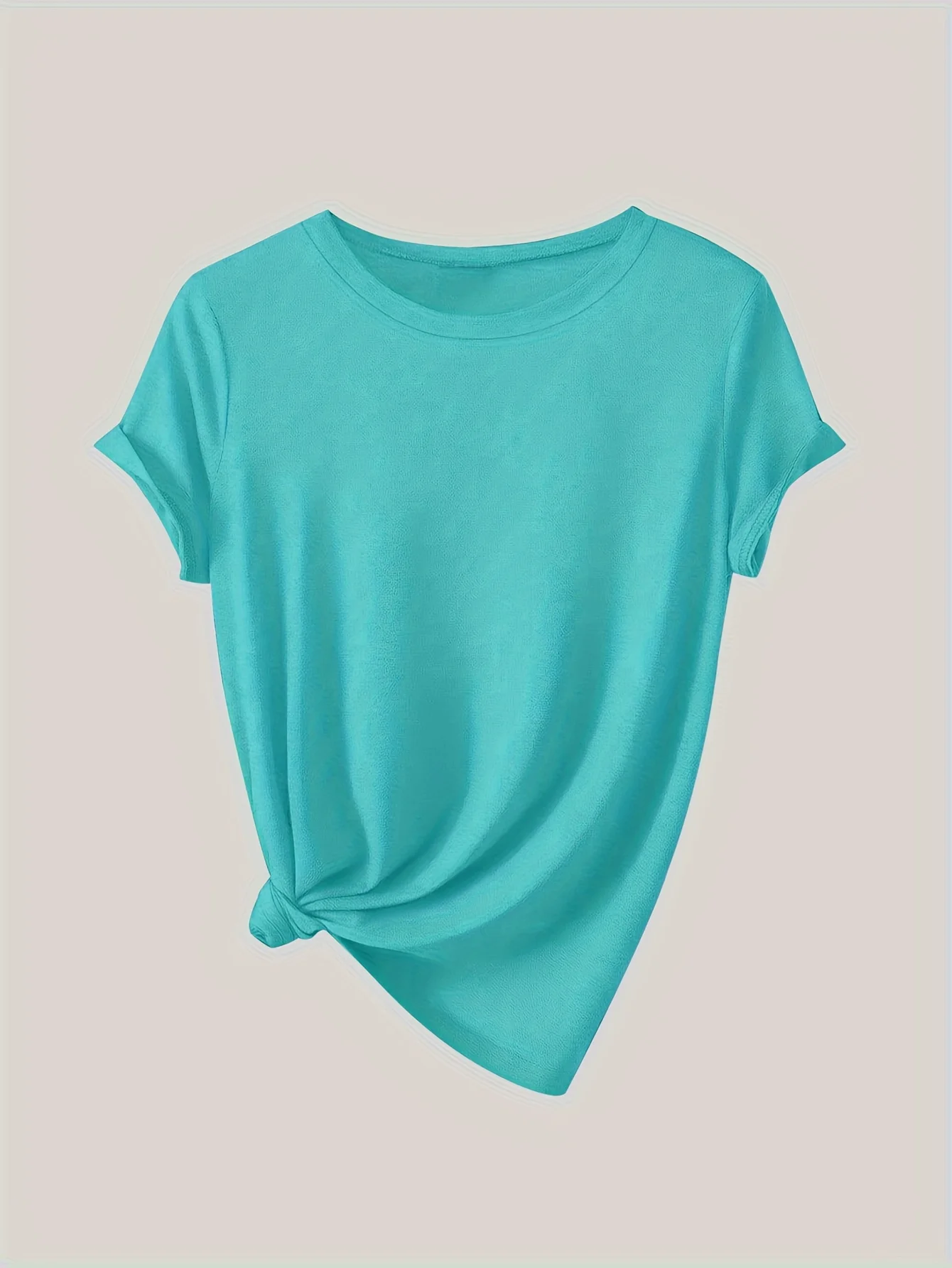 

New Fashionable Women's Round Neck Casual Comfort T-Shirt