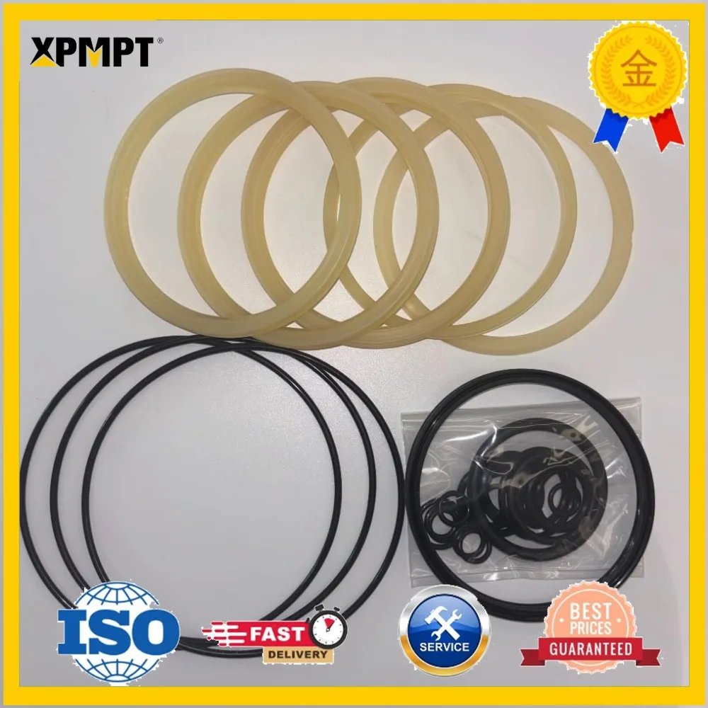 Hydraulic Breaker Seal Kit - Compatible with 22-26T Excavator - RHB340 - Complete Rebuild Set with Main Seal Rings