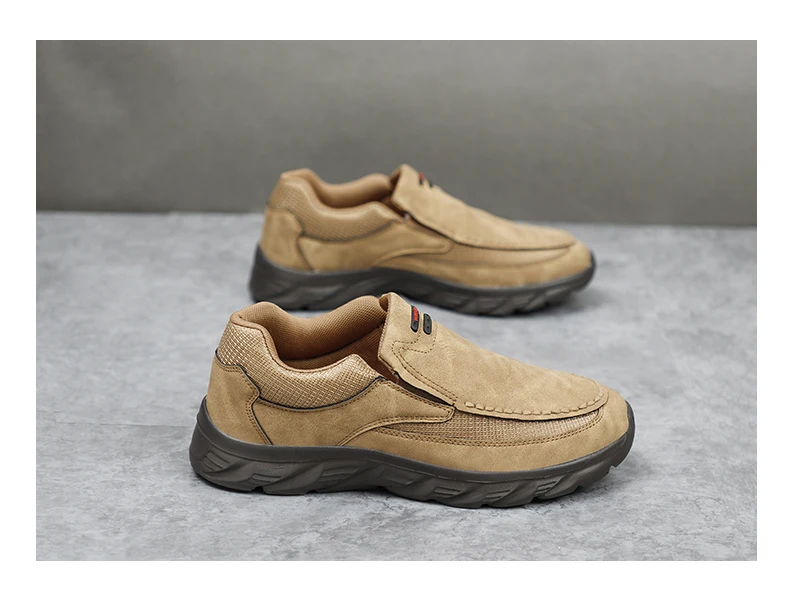 Männer Turnschuhe Licht Faulenzer Slip auf Casual Schuhe für Männer Bequeme Luxus Marke Männlichen Business Schuh Fahren Schuhe – Detail 19