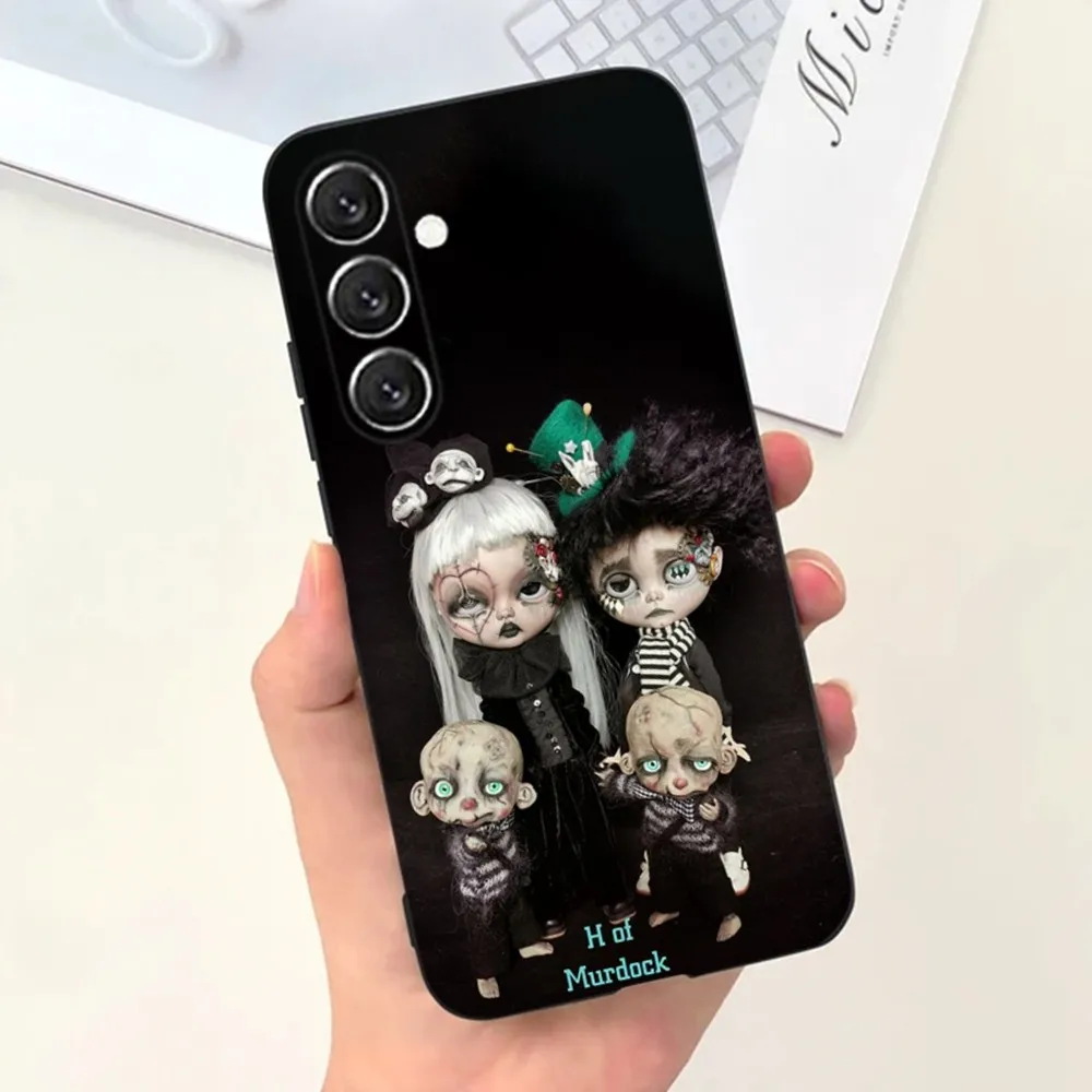 Krajews Creepy Dolls coque  Phone Case For Samsung S21,S22 Ultra,S20,S30 plus,S22 plus,S23,S30 ultra 5G Silicone Cover