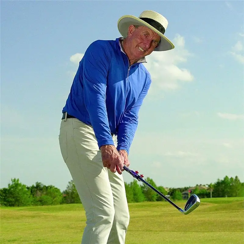 A69P-Golf Straightway Swing Trainer Golf Swing Path Guides Instant Swing Feedback Golf Swing Trajectory Trainer