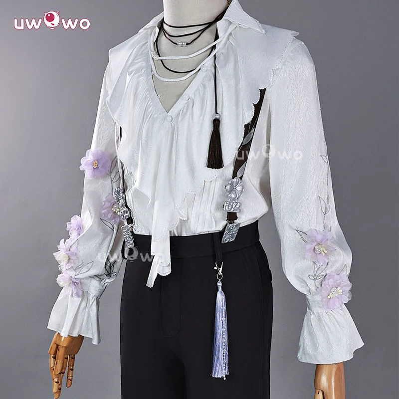 UWOWO Collab Series: لعبة الحب والمساحة العميقة Xavier Inflorescence يطبع زهور الربيع تأثيري حلي M-3XL هالوين كوس