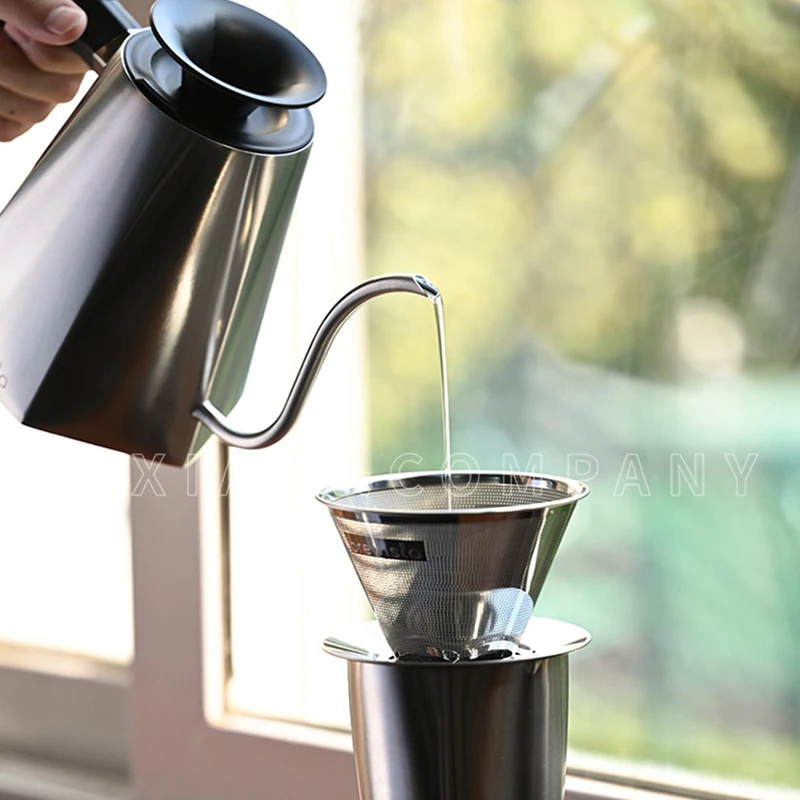 

Brewista Outdoor Pour-over Set Travel Camping Portable Storage Dripper 0.8L Pour Over Pot Server