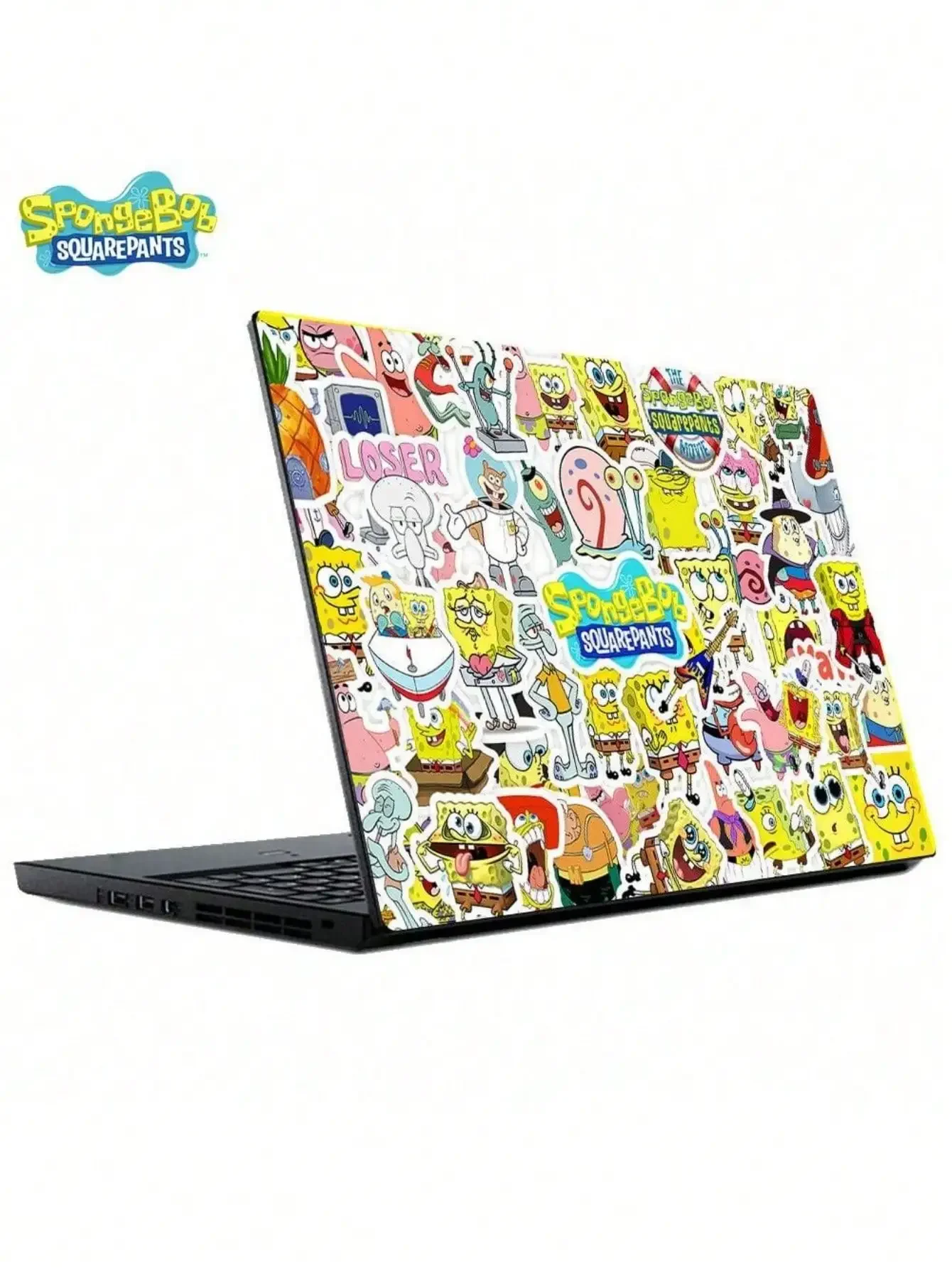 50 Stück SpongeBob Offiziell Lizenzierte Vinyl-Aufkleber Hochwertige Tentakel-Aufkleber für Wasserflaschen Wasserdichte DIY-Aufkleber – Detail 18