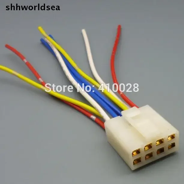 worldgolden 8PIN auto socket fog connector Become warped plate socket