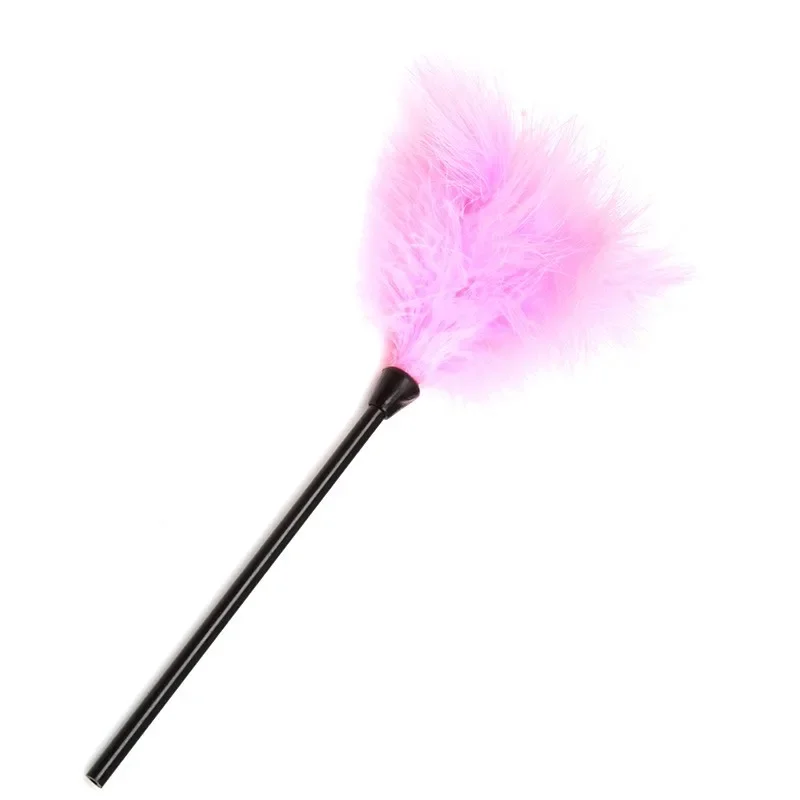 SM Fun Feather Seksspeeltje voor Vrouwen Man Paar Bondage Slave Erotisch Volwassen Speelgoed Spel Accessoires Erotiek