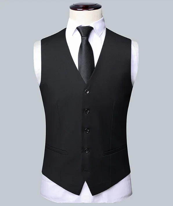 2026 Hochwertiger Herrenanzug in Unifarbe für Smart Casual Business, Hochzeit, Bankett, Bräutigam, Trauzeuge, Modetrend – Detail 26