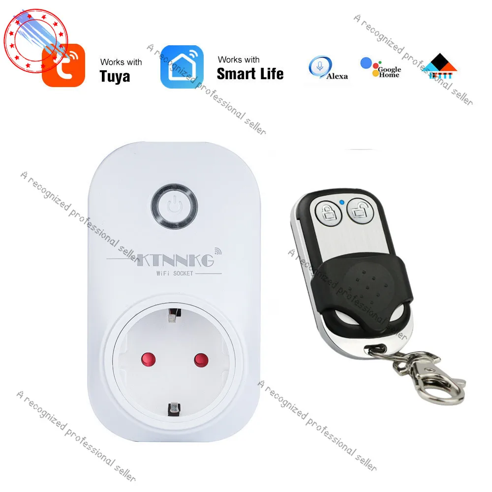 

Розетка SmartWIFI tuya, британский стандарт, американский стандарт, европейский стандарт, голосовое управление Alexa, 433 м, раздвижная крышка, металлический пульт дистанционного управления