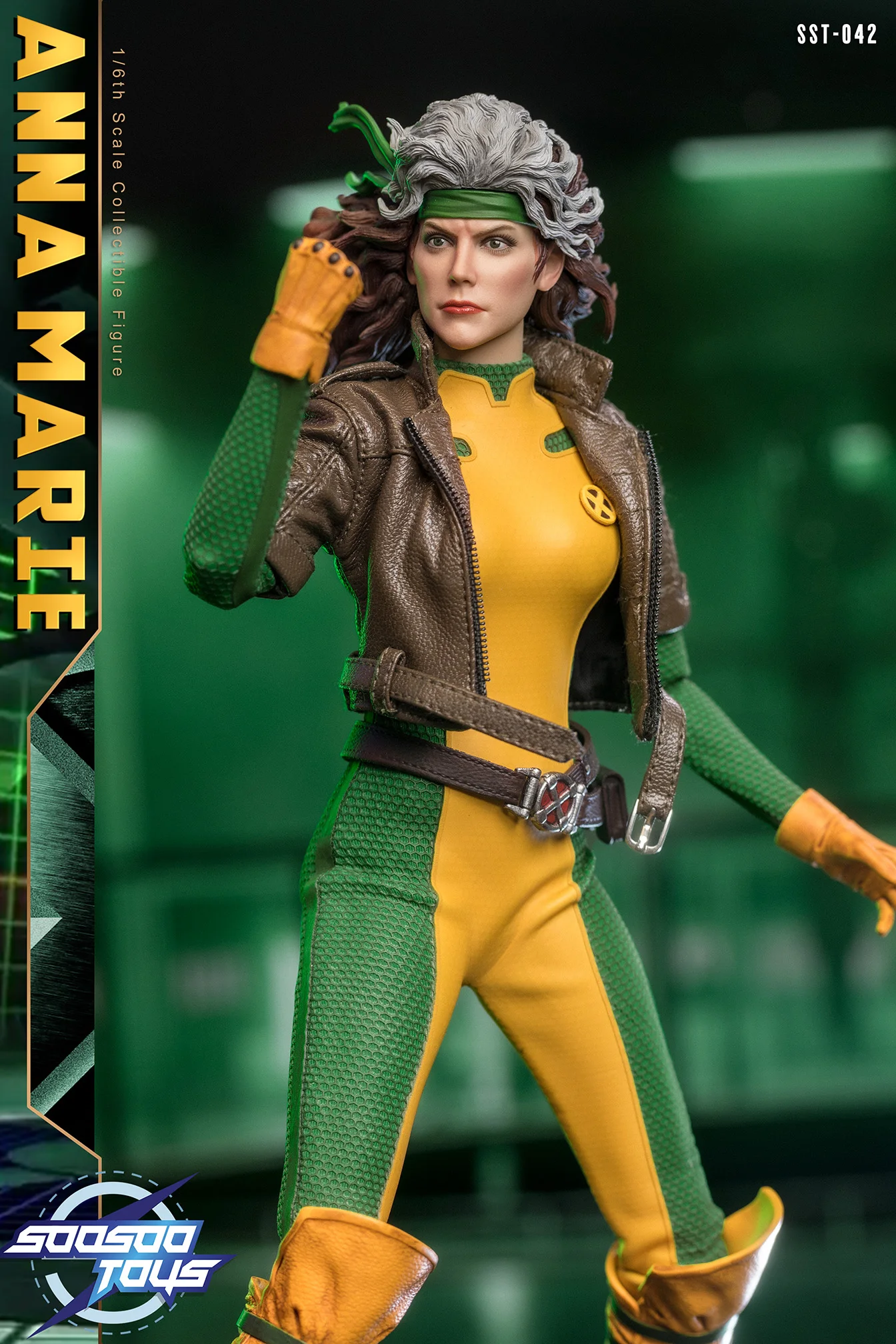 In Stock Soosootoys Sst-042 1/6 X-Men Female Soldier Anna Marie Full Set With Double Heads 12'' Action Figure Model Toys