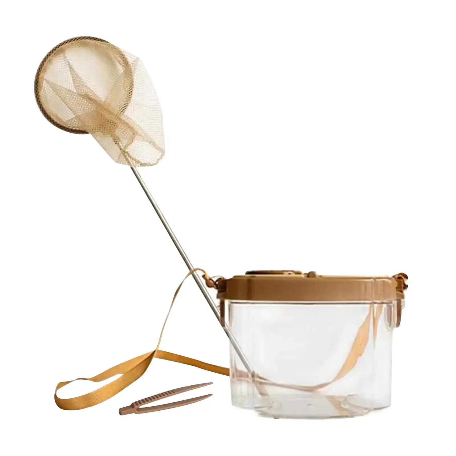Observation Box Butterfly Trap Net for Children Exploration Equipment with Concave Mirror Viewing