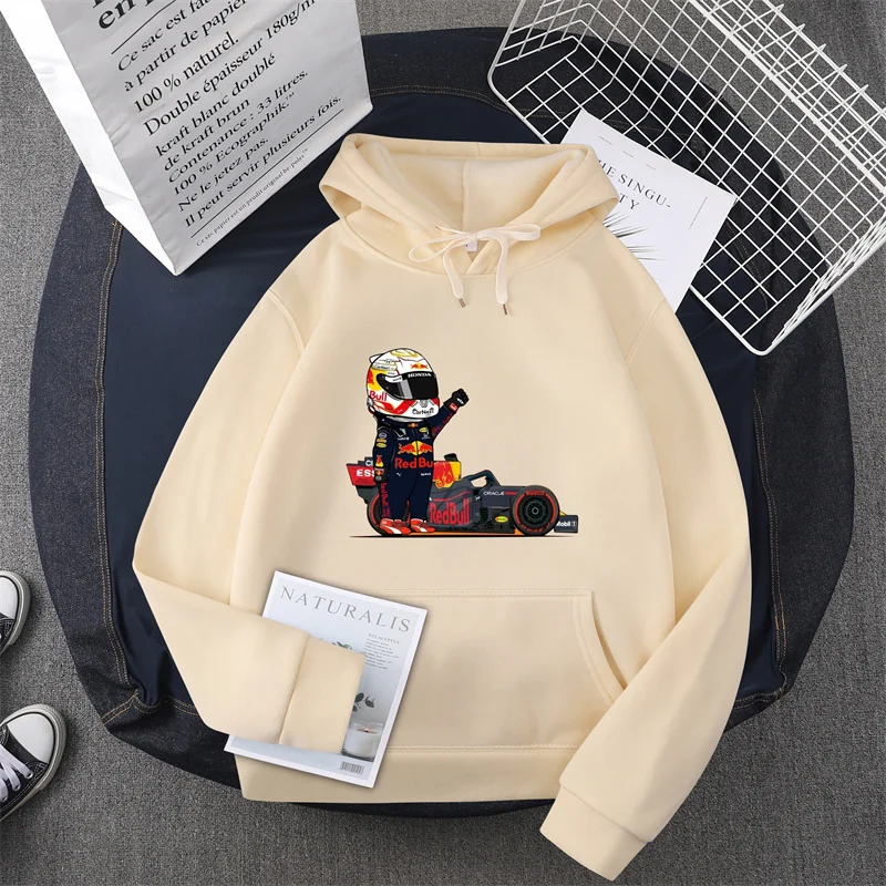 Mini F1 Hoodie Hot Game Graphic Sweatshirts Kpop Clothes Hip Pop Streetwear Women Y2K Sudaderas Moletom Oversized Hoodies Men