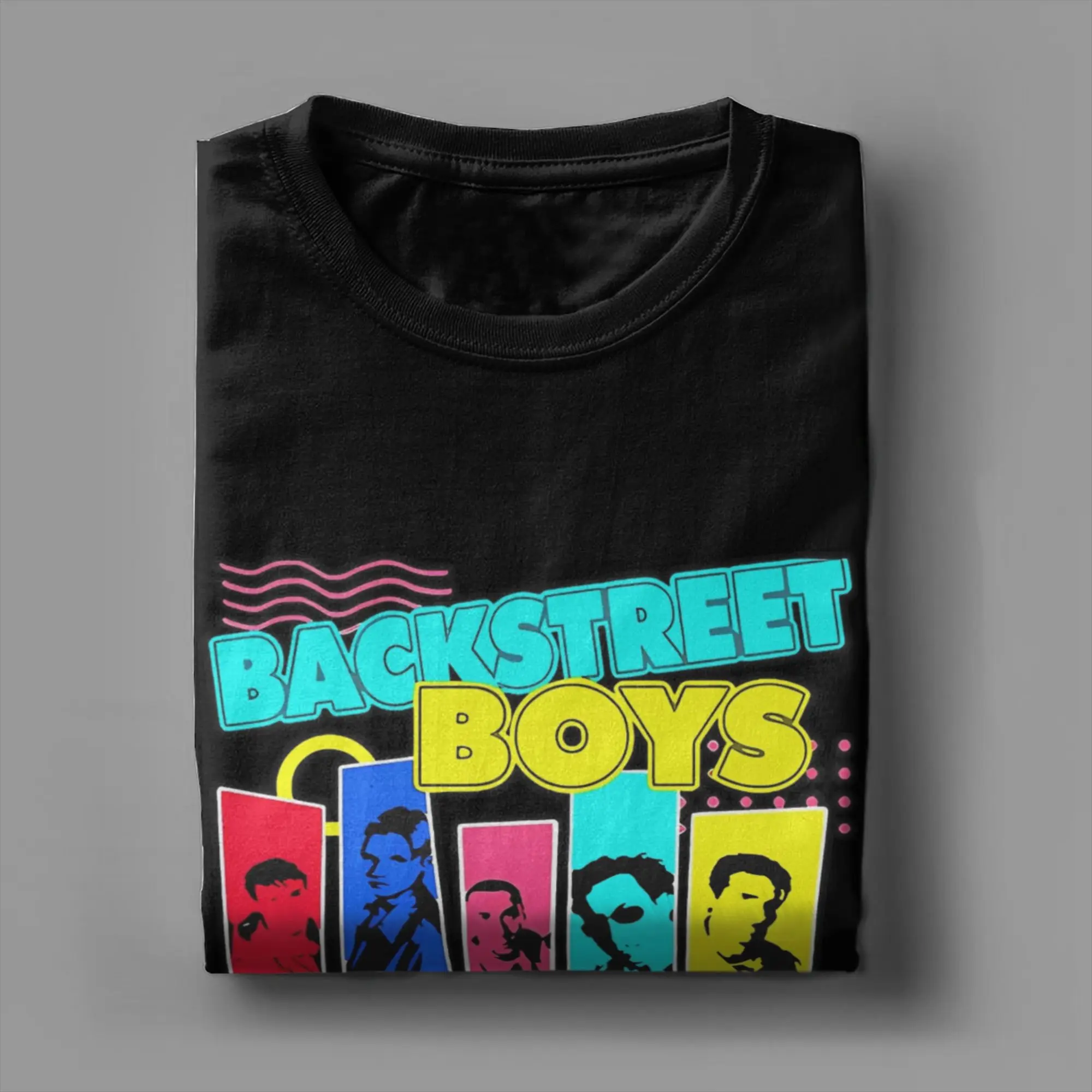 Camisetas de algodón Backstreet Boys Millennium Tour Music, camiseta Hippie para hombre, camisetas de manga corta con diseño estético de verano