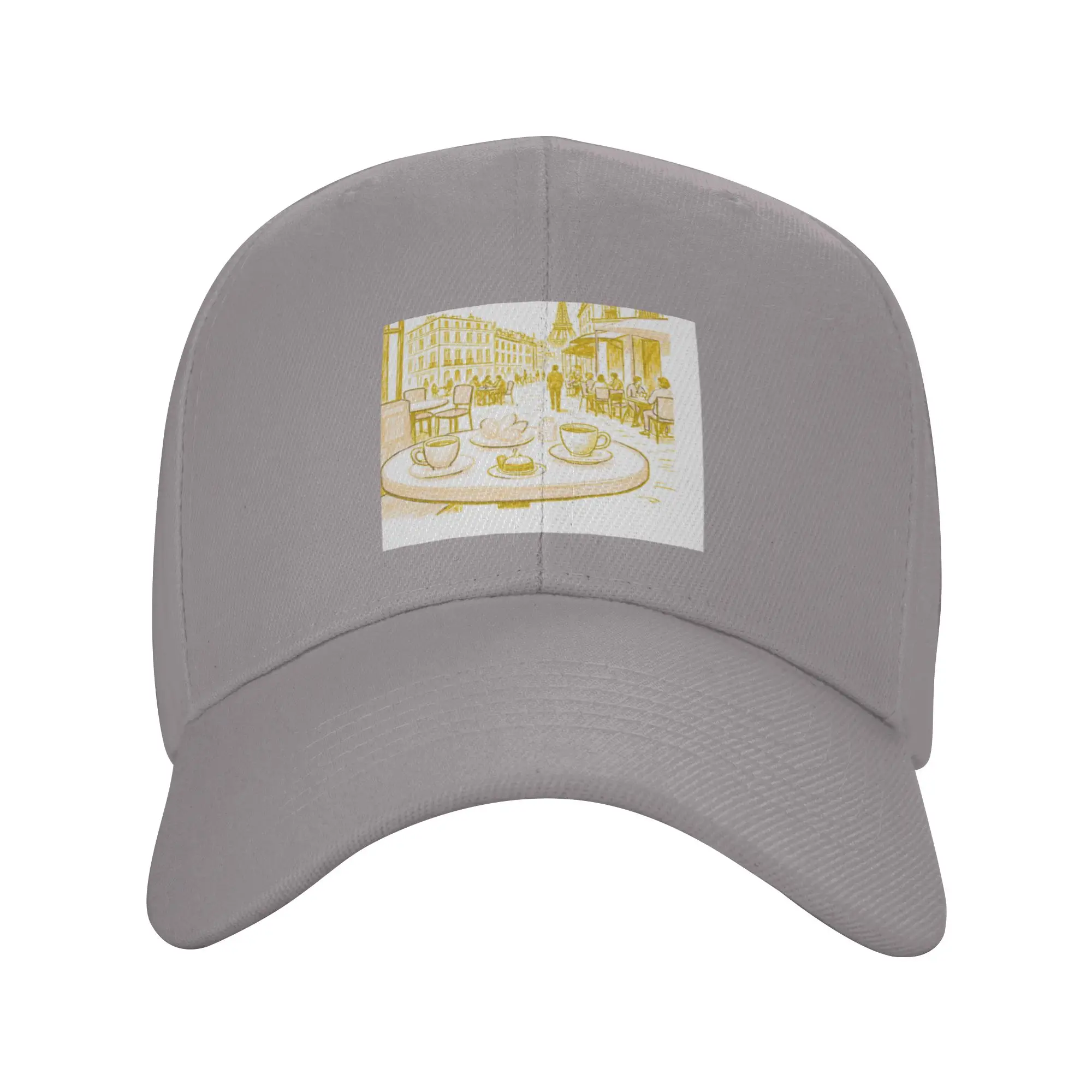 Hot Sale Paris Leisure Moments Baseball Cap  Vacation Essential Hat Women's  Outdoor Workout Hat Women's