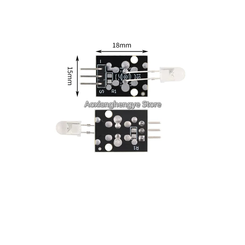 10PCS IR Transmitter Module, 940nm Infrared Emitter Sensor Module, DIY Electronic Building Block Support BOM List Quotation